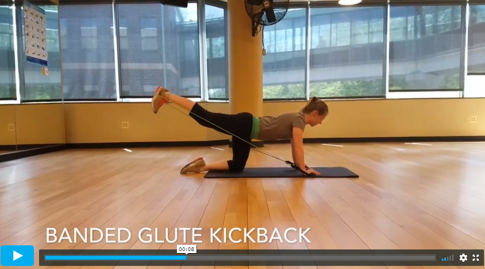 CFW EOM Banded Glute Kick