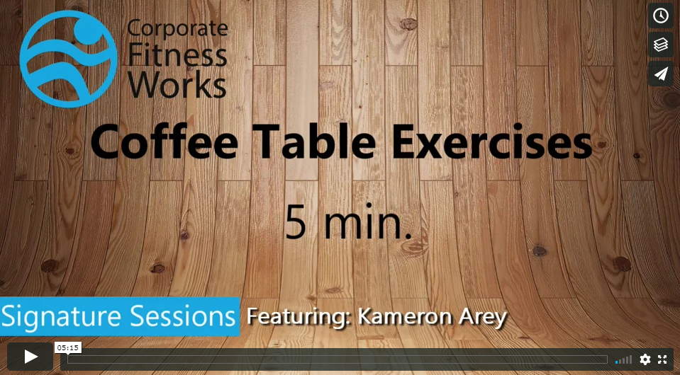 Coffee table Exercises 5min Kameron Arey