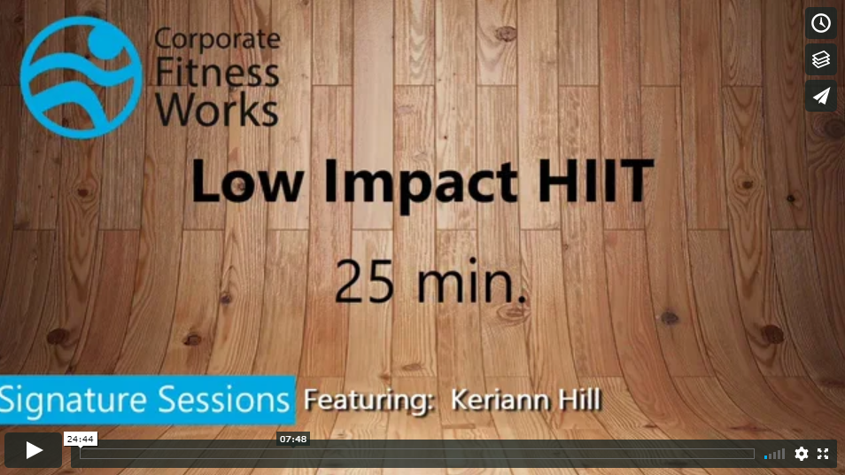 Low Impact HIIT 25min Keriann